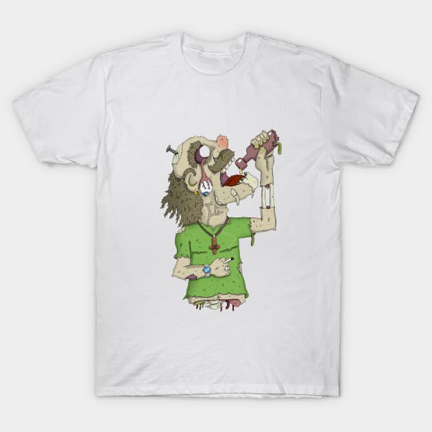 Thirsty Zombie T-Shirt by micalef